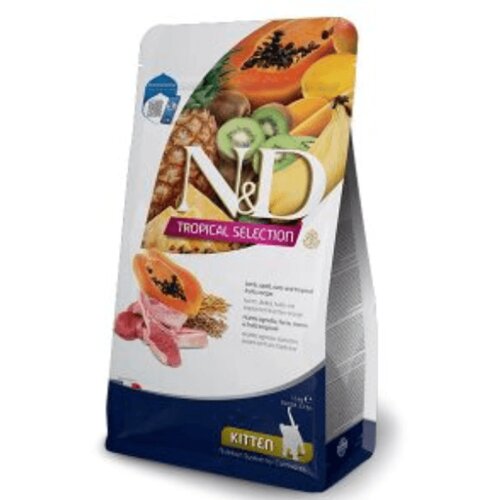 N&d Tropical Selection Lamb & Tropical Fruits Kitten 1.5 kg Cene
