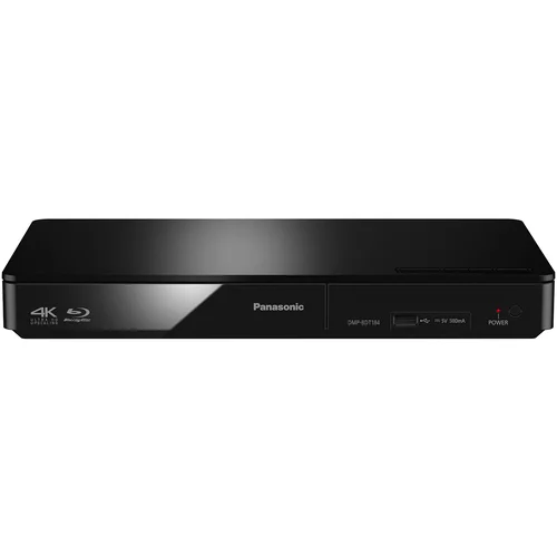 Panasonic 3D-Blu-ray-Player DMP-BDT184 4K Upscaling crna