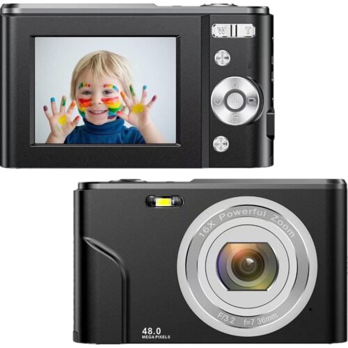 INF digitalni fotoaparat 1080P/48 milijonov slikovnih pik/16x zoom black, (21245566) Cene
