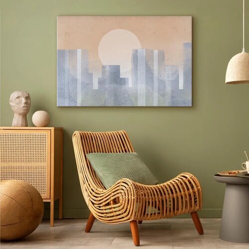  Slika - Modern City (1 Part) Wide - Second Variant 30x20 Akustična Slike