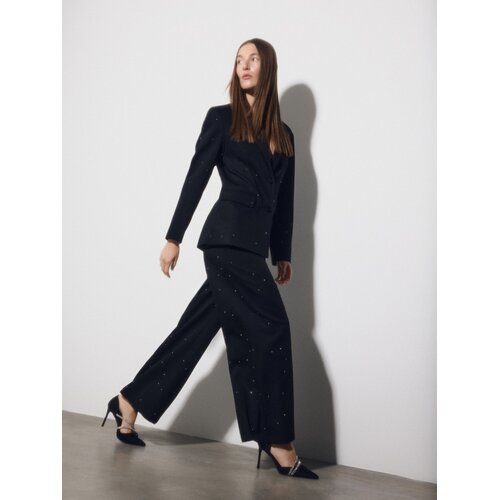 Reserved LADIES` TROUSERS - crno Cijene