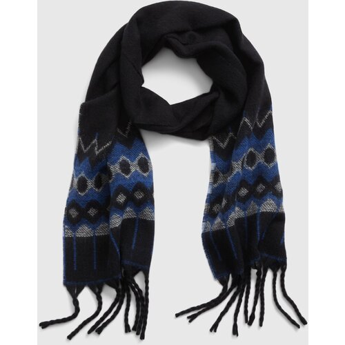 GAP Patterned Scarf with Fringe - Women Slike
