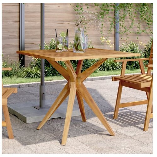 vidaXL Vrtni stol četvrtasti 85x85x75 cm od masivnog bagremovog drva - 85 x 85 x 75 cm 1 Cijene