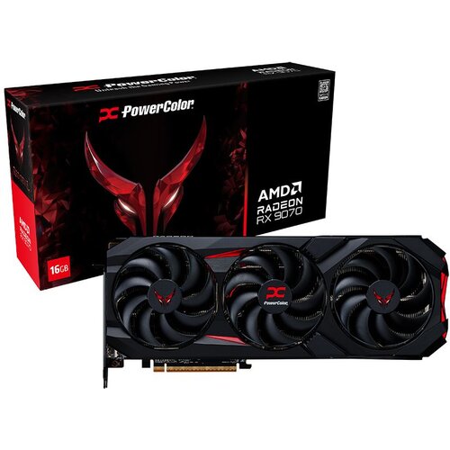 Powercolor graficka kartica red devil overclocked triple fan RX9070 16G-E/OC GDDR6 Cene