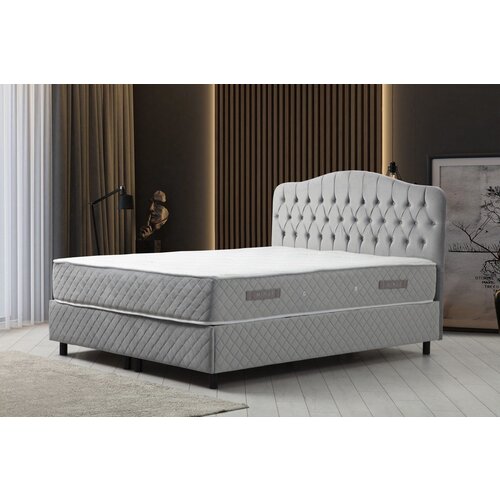 Hanah home Bračni krevet Vassi Set 160 x 200 v2 Grey Cene