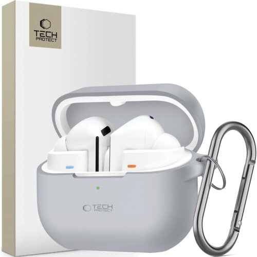 TECH-PROTECT SILIKONSKA KAVELKA ZA SAMSUNG GALAXY BUDS 3 3 PRO SIVA, (22006518) Cene