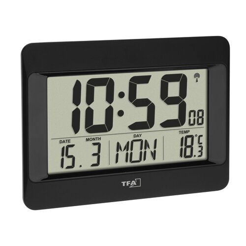 Tfa Dostmann 60.4519.01 Radio Controlled Clock with Temperature Cijene