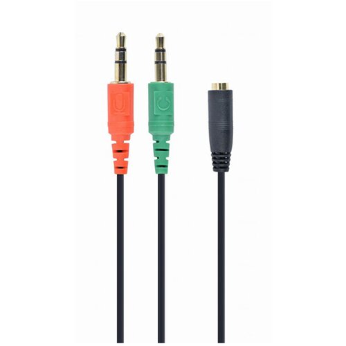 Gembird 3,5mm jack adapter na slu&amp;scaron;alke+mikrofon M, (20441608) Slike