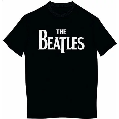 The Beatles Košulja Drop T Logo Black M