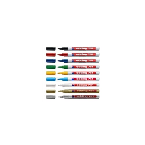 Edding Marker sa lakom E-751, 1-2 mm, srebrna Cijene