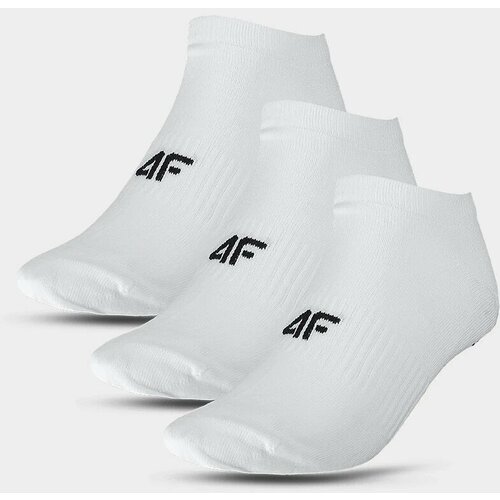 4f Men's Casual Socks Under the Ankle (3pack) - White Cene