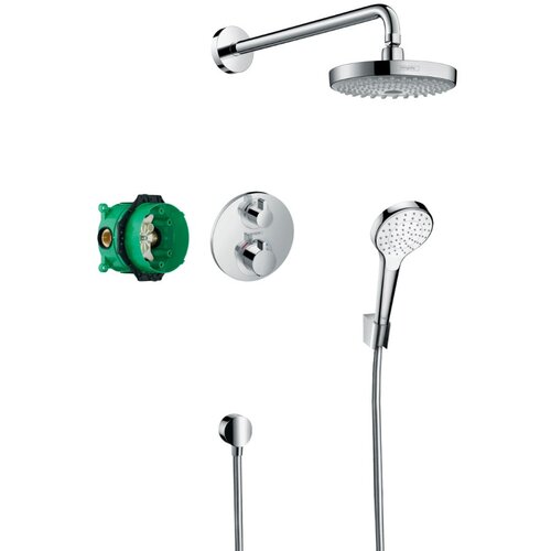 Hansgrohe 27295000 Ecostat Croma Select S termostatski podometni komplet za tuš Cene