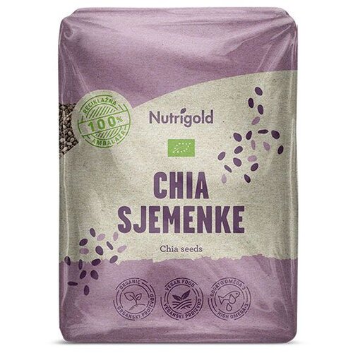 Nutrigold Chia sjemenke - ORGANSKE 500g Slike