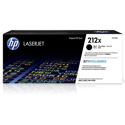  HP 212X / W2120X / W2120XC (črna) original Color LaserJet Enterprise za M554, M555, M578 Slike