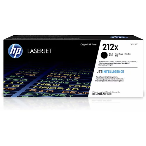  HP 212X / W2120X / W2120XC (črna) original Color LaserJet Enterprise za M554, M555, M578