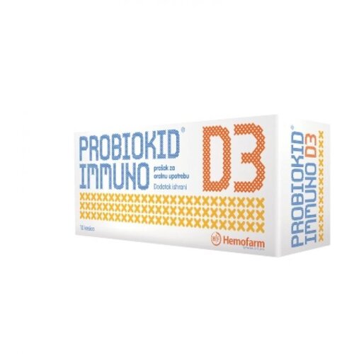 Hemofarm Probiokid Immuno D3 Probiotik, 10 kesica Slike