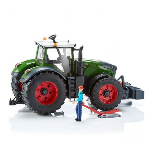 Bruder traktor fendt vario sa mehaničarem i alatom ( 040413 ) Slike