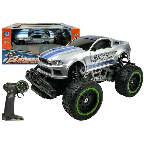  Auto na daljinsko upravljanje Off-road R/C High Wheels - sivi Slike