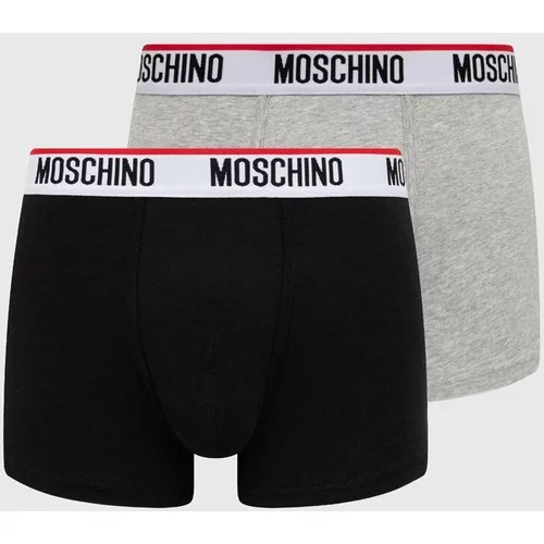 Moschino Underwear Bokserice 2-pack za muškarce, boja: crna, 241V1A13944300