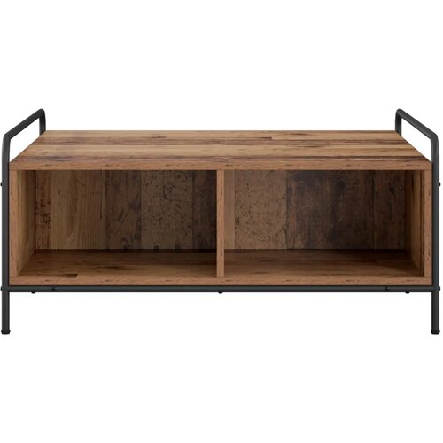  Stolić za kavu Staro drvo 90 x 90 x 41 cm Konstruirano drvo - Staro drvo 90 x 90 x 41 cm Slike