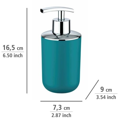 Wenko petrol plavi dozator za sapun Brasil Petrol Slike