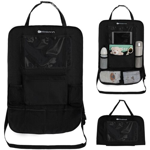 Kinderkraft organizator za auto 2u1, crni Cijene
