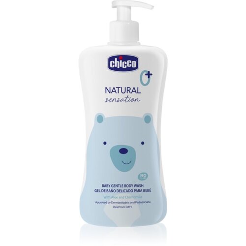 Chicco Natural Sensation Baby nežni gel za umivanje za otroke od rojstva 0+ 500 ml Slike