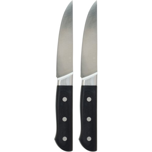 Tognana Set od 2 velika noža za stek Living T-Bone, Crni Slike
