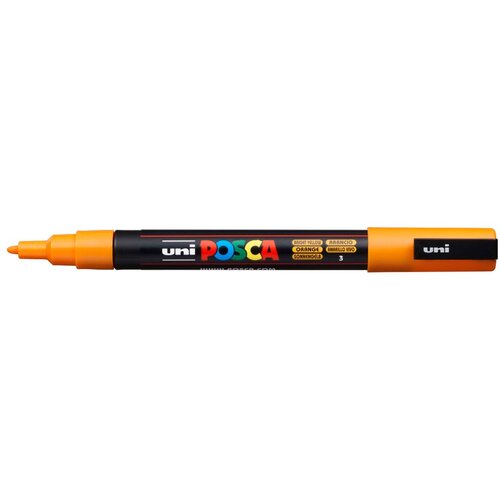 POSCA Uni flomaster; konica 0,9-1,3 mm; živo rumen, (21290515) Slike