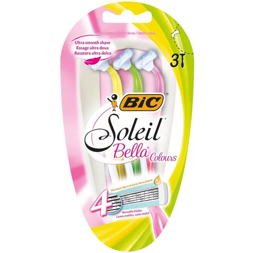 Bic Soleil Bella Colours britvica za jednokratnu uporabu za žene 3 kom