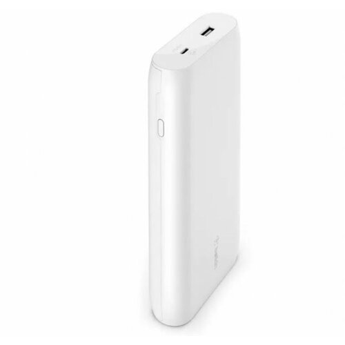 Belkin boost charge (20000 mah) 30W power delivery power bank - white Slike