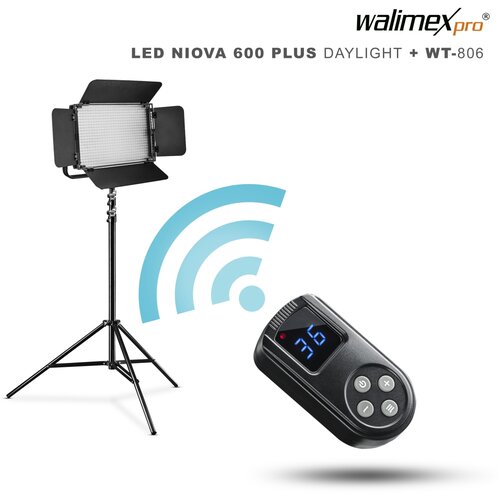  Walimex pro LED Niova 600 Plus Daylight + WT-806 Slike