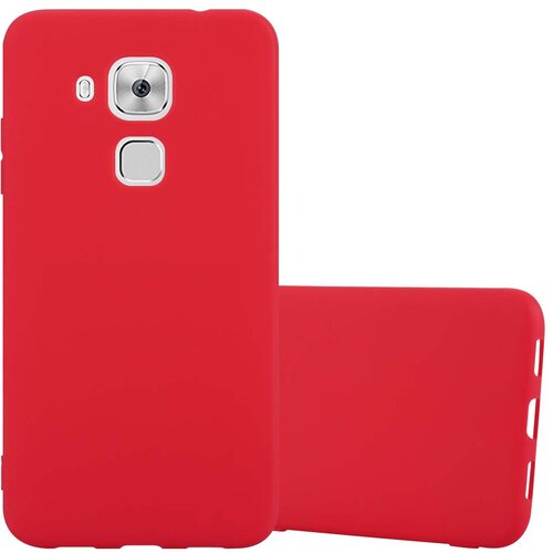 Cadorabo Case, združljiv s Huawei v Candy Red - Za&scaron;čitni pokrov, narejen iz fleksibilnega silikona TPU, (20568563) Cene