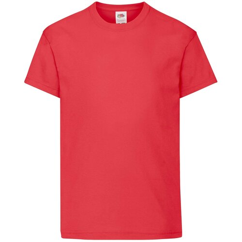 Fruit Of The Loom Red T-shirt for Kids Original Slike