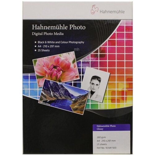Hahnemuehle "Photo Glossy 260 high-gloss foto papir A4 25 listova 260gr" Cene