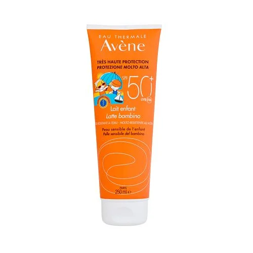 Avene sun kids lotion SPF50+ losion za zaštitu od sunca za tijelo i lice 250 ml