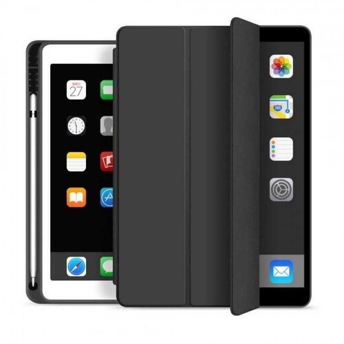  Ovitek / etui / zaščita Smart Pen za Apple iPad 10.2 (2019 / 2020 / 2021) - črni Cene