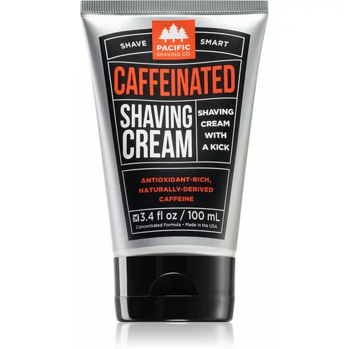 Pacific Shaving Co. shave smart caffeinated krema za britje 100 ml za moške
