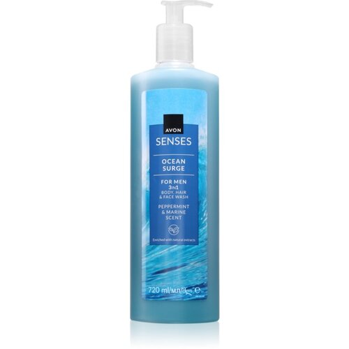 Avon Senses Ocean Surge gel za prhanje za mo&scaron;ke 3v1 720 ml Cene