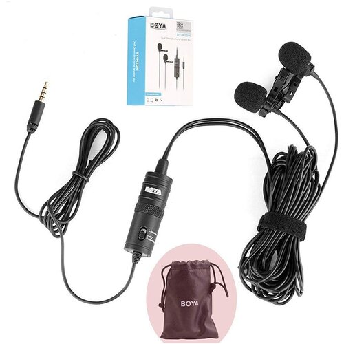 Boya BY-M1DM Dual mikrofon za mobitele i DSLR aparate 4m Cijene