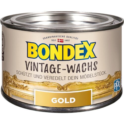BONDEX vosak sa retro efektom (Metalik zlatne boje, 250 ml) Slike