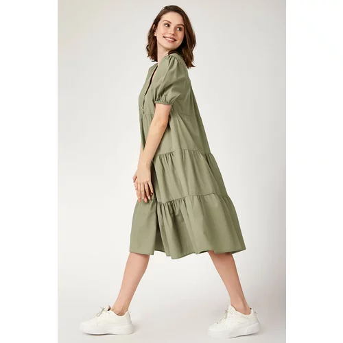 Bigdart Dress - Green - A-line