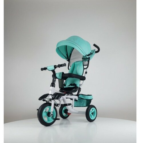 tricikl guralica happybike big model 419 sa mekanim rotirajućim sedištem - zeleni Slike