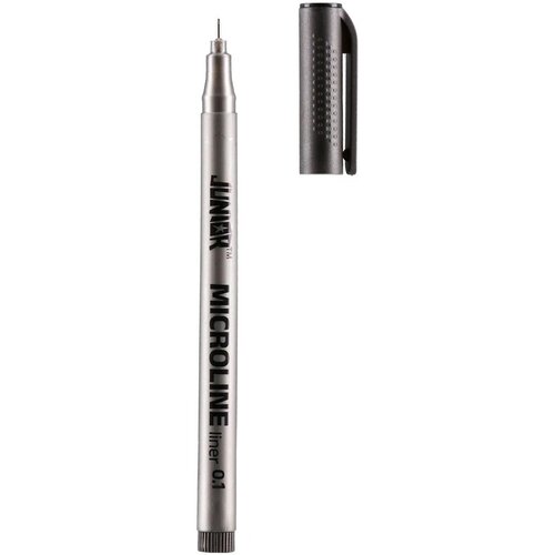Junior Microline, liner, crna drawing - odaberite debljinu Slike