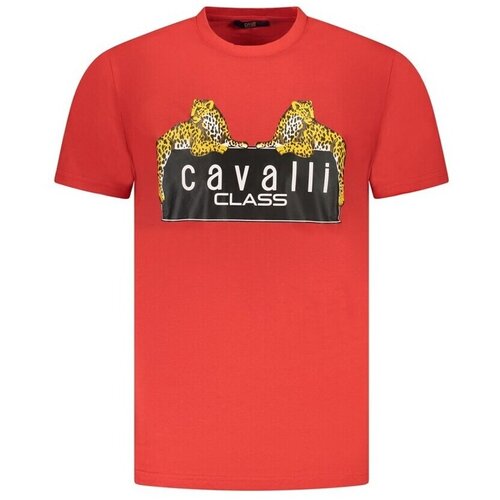 Roberto Cavalli Mu&amp;scaron;ka Majica Kratkih Rukava Crvena Slike