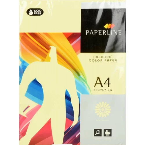  Papir barvni a4 paperline 80g 1/500 OPTIMA - CANARY