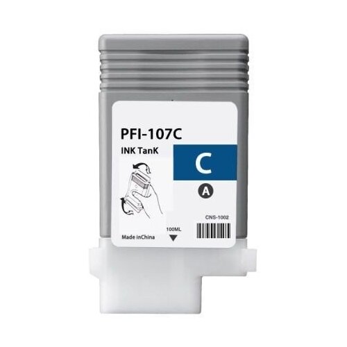 Canon PFI-107 plavi (cyan) kompatibilni kertridž Slike