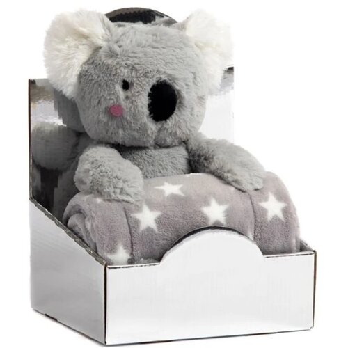 Bbo set plišana igračka + ćebence Koala Grey Cene