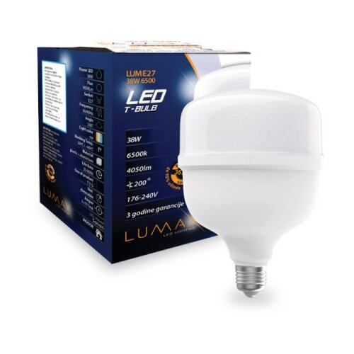 Lumax led sijalica t-bulb lume27-38w 6500k 4050lm ( 006577 ) Slike