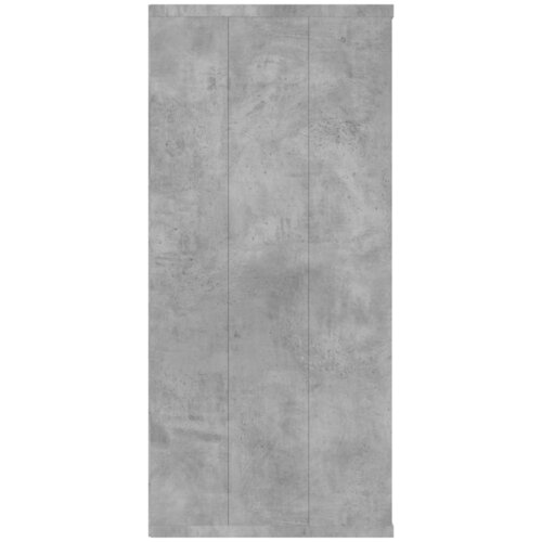  za knjige / komoda siva boja betona 66x30x98 cm iverica Slike
